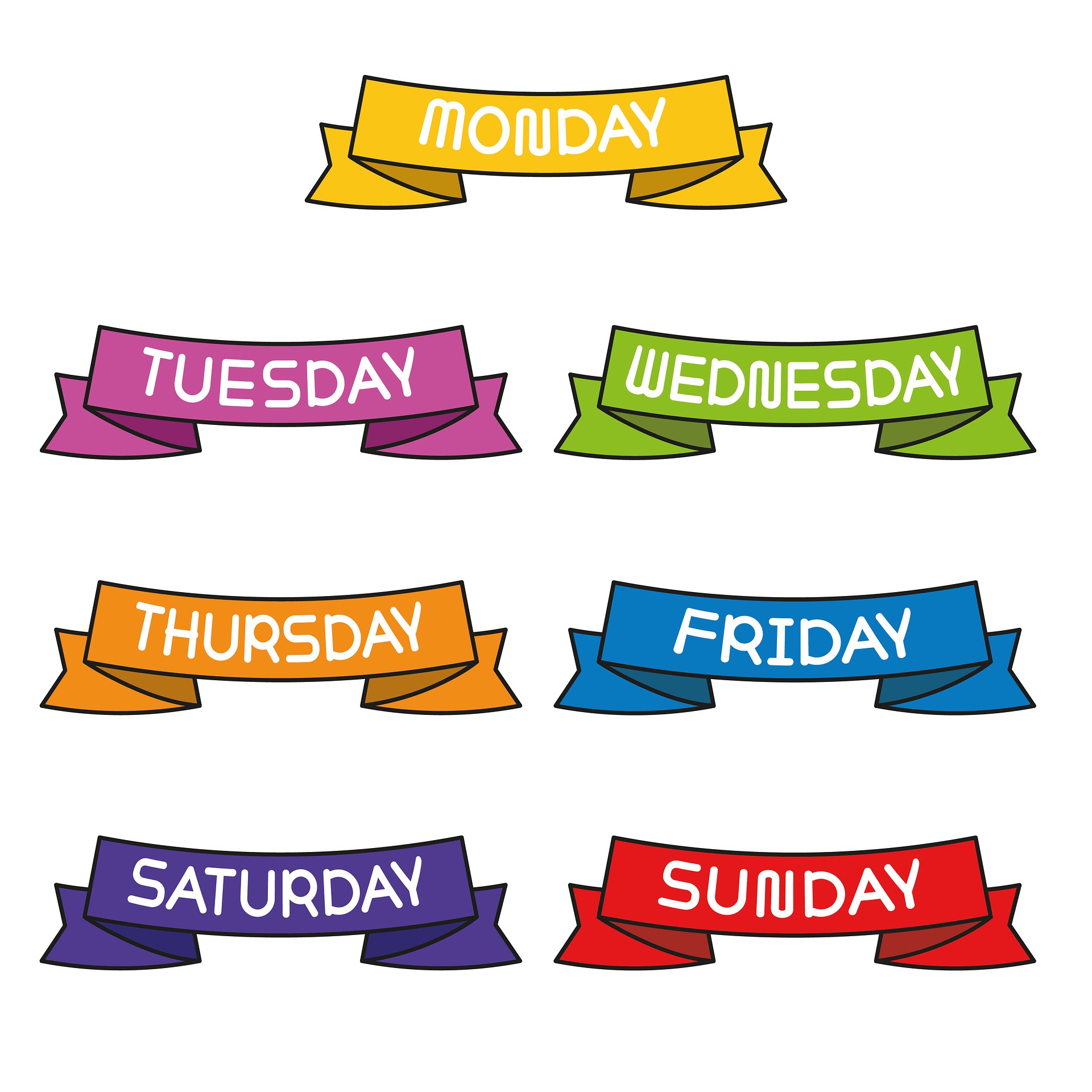 Portuguese Days of the Week